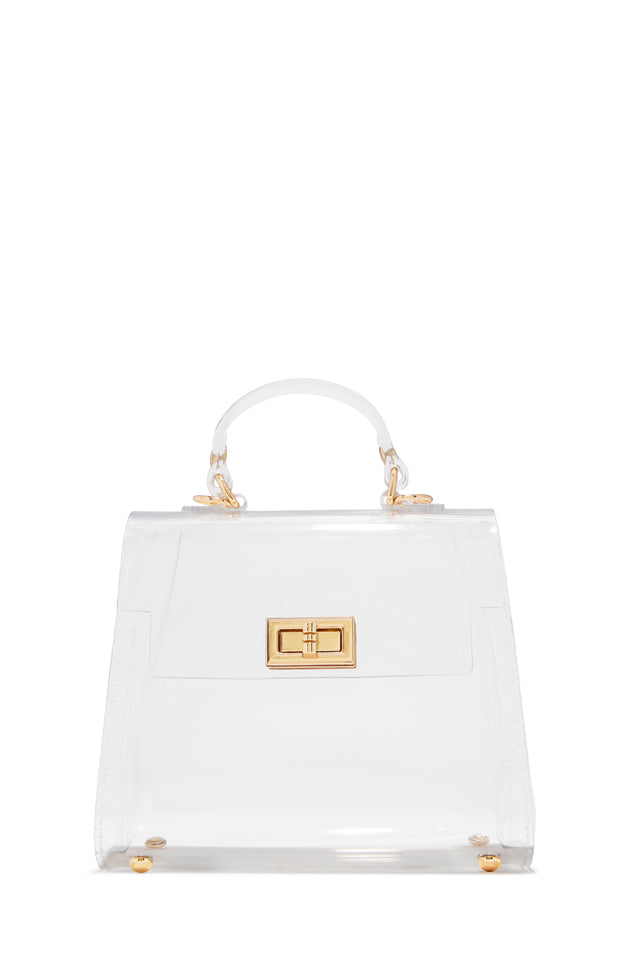 Load image into Gallery viewer, Mallorie Crossbody Handbag - Clear

