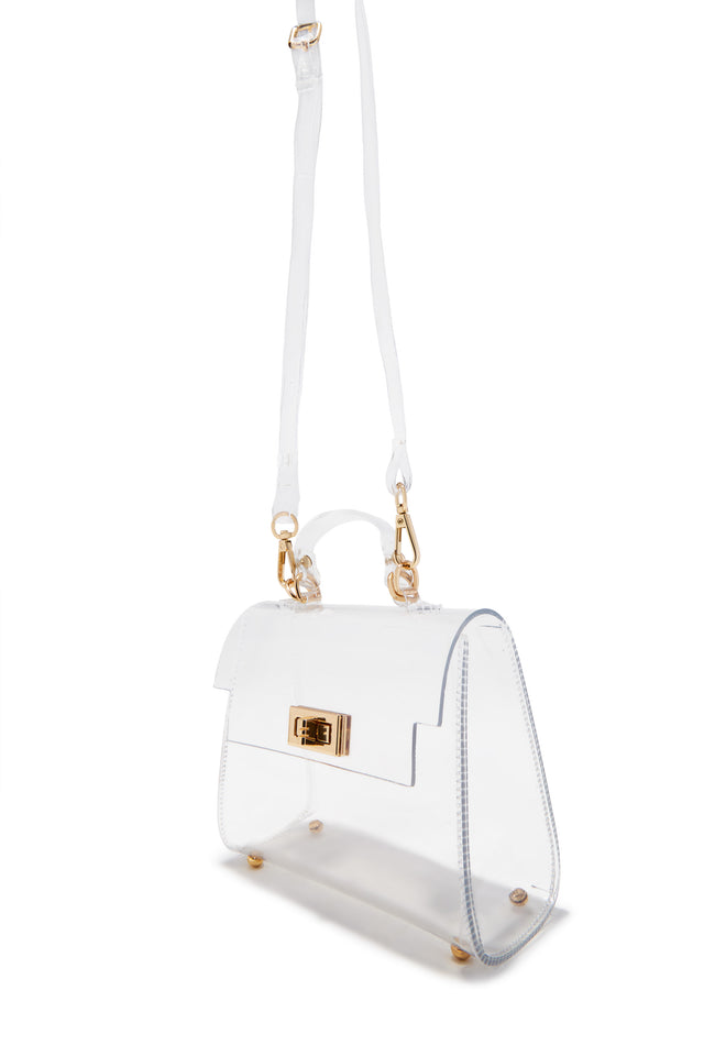 Load image into Gallery viewer, Mallorie Crossbody Handbag - Clear
