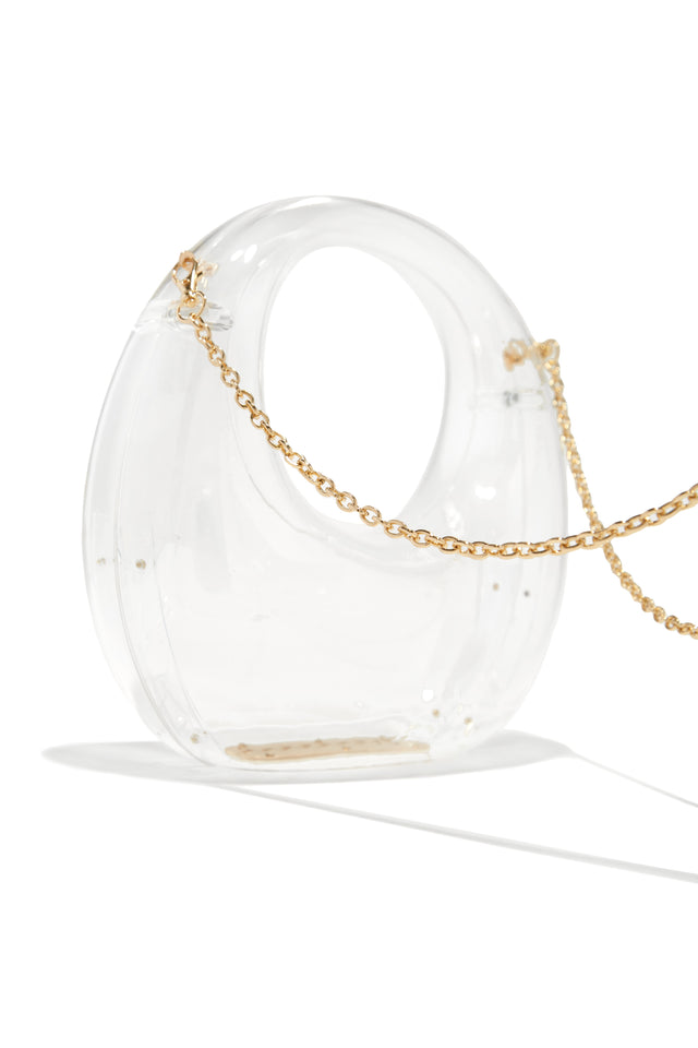 Load image into Gallery viewer, Clear Acrylic Handbag with Detachable Shoulder Chain
