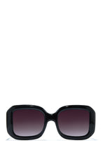 Load image into Gallery viewer, Sunny Beaches Oversized Sunglasses - Clear Black
