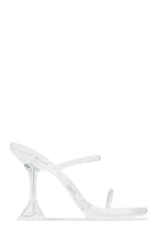Load image into Gallery viewer, Erianna Jelly High Heel Mules - Clear
