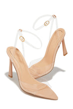 Load image into Gallery viewer, Azani Mary Jane Strap Heels - Nude
