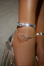Load image into Gallery viewer, Silver Bow Anklet
