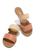 Load image into Gallery viewer, Spring Breaker Flat Slip On Sandals - Coral
