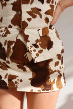 Load image into Gallery viewer, Rodeo Queen Mini Skort - Cow
