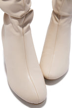 Load image into Gallery viewer, Sharon Block Heel Ankle Boot - Ivory

