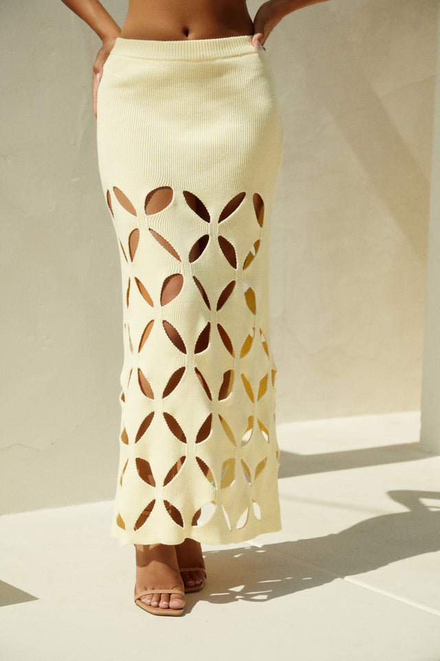 Load image into Gallery viewer, Cream Skirt
