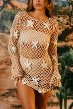 Load image into Gallery viewer, Nude Crochet Dress
