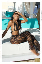 Load image into Gallery viewer, Dance With Me High Waist Fishnet Pants - Black

