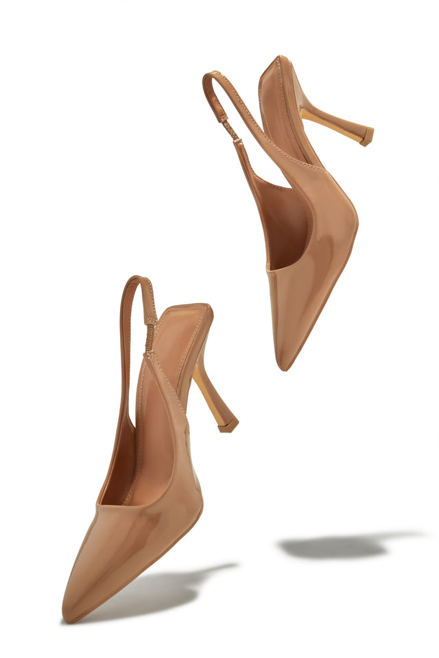 Load image into Gallery viewer, Alisson Slingback Pumps - Dark Nude
