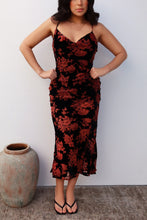 Load image into Gallery viewer, Delilah Midi Dress - Black Floral
