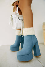 Load image into Gallery viewer, Denim Ankle Booties
