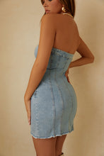 Load image into Gallery viewer, Denim Mini Dress
