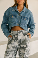 Load image into Gallery viewer, Denim Jacket with Cargo Pant
