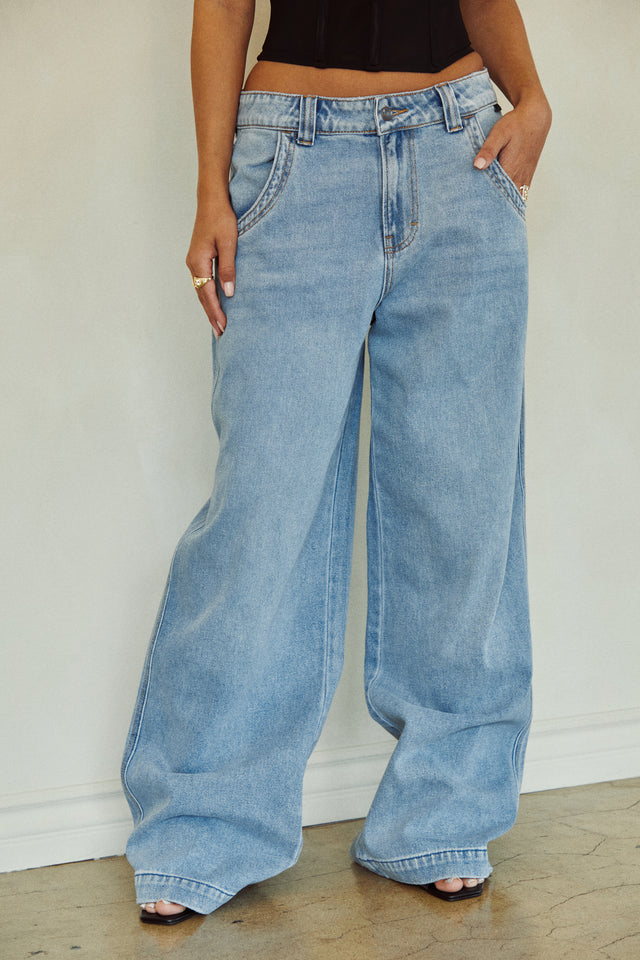 Misses wide leg jeans clearance