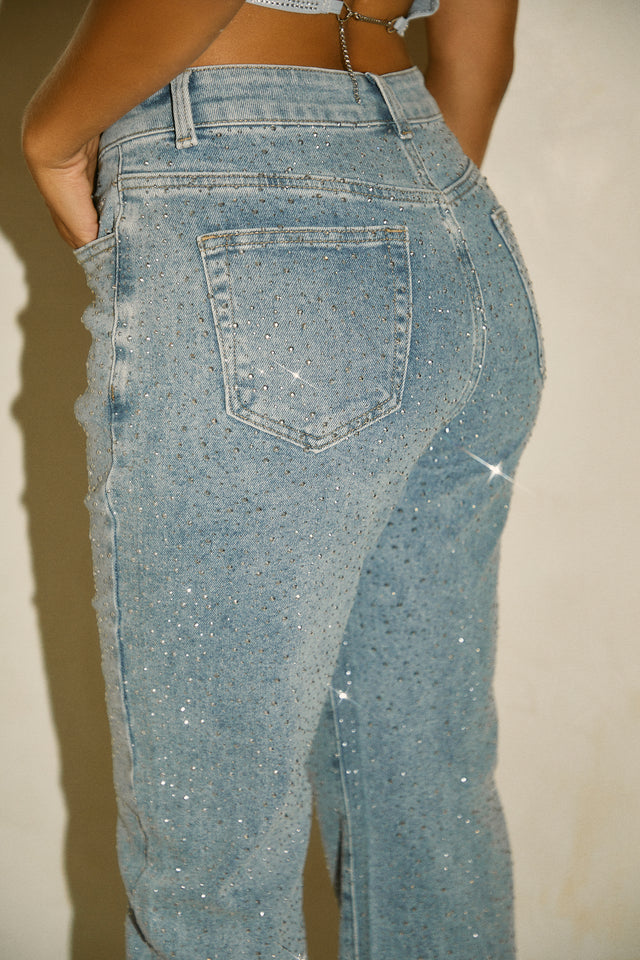 Load image into Gallery viewer, Blue Denim Jeans
