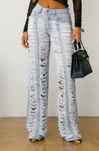 Load image into Gallery viewer, Blue Wash Denim Jeans
