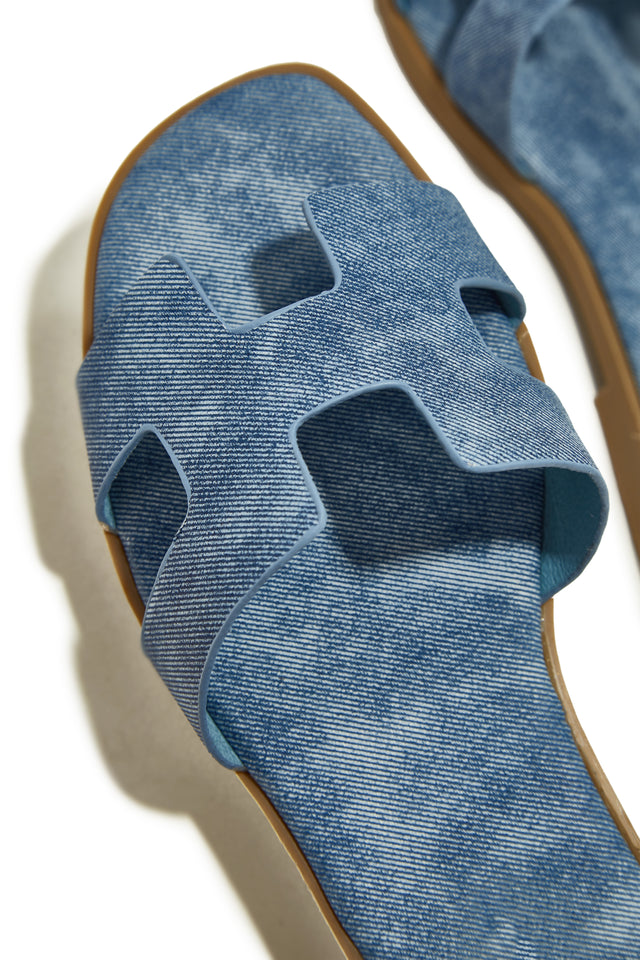 Load image into Gallery viewer, Denim Sandals
