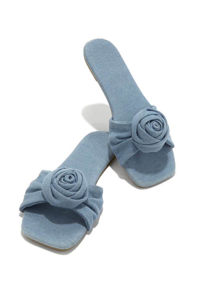 Load image into Gallery viewer, Denim Slides
