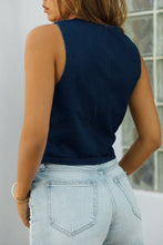 Load image into Gallery viewer, Blue Wash Denim Vest

