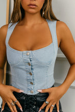 Load image into Gallery viewer, Light Blue Wash Denim

