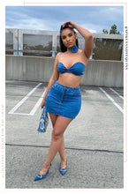 Load image into Gallery viewer, Denim Two Piece Set
