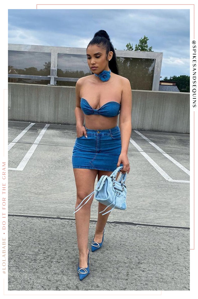 Load image into Gallery viewer, Strapless Two Piece Set
