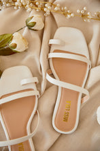 Load image into Gallery viewer, Dreamy Skies Slip On Flat Sandals - White

