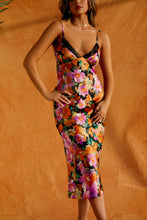 Load image into Gallery viewer, Colorful Flower Midi Dress
