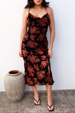 Load image into Gallery viewer, Delilah Midi Dress - Black Floral
