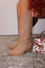 Load image into Gallery viewer, Festival Forever Cowgirl Boots - Taupe
