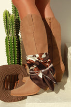 Load image into Gallery viewer, Festival Forever Cowgirl Boots - Taupe
