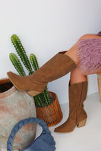 Load image into Gallery viewer, Festival Forever Cowgirl Boots - Tan
