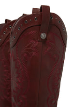 Load image into Gallery viewer, Festival Season Cowgirl Boots - Wine
