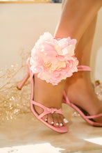 Load image into Gallery viewer, Women Wearing Pink Single Sole Heels

