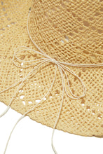 Load image into Gallery viewer, Gloriana Straw Western Hat - Ivory
