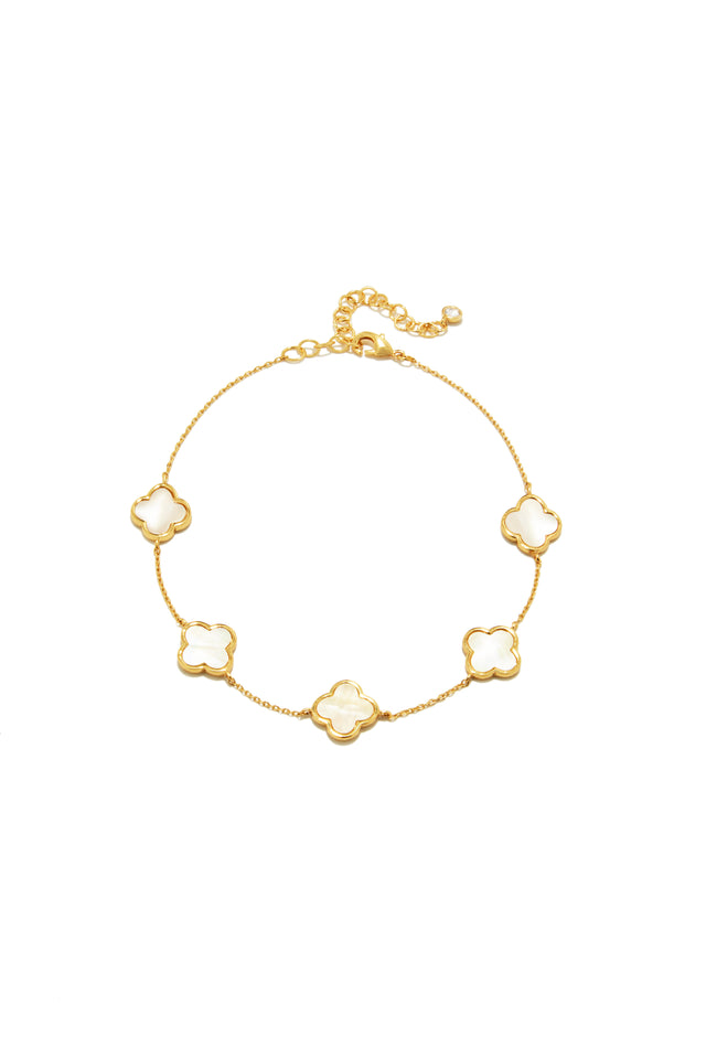 Load image into Gallery viewer, Living Luxe Gold Dipped Anklet - Gold
