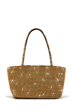 Load image into Gallery viewer, Black and Gold Bling Bag
