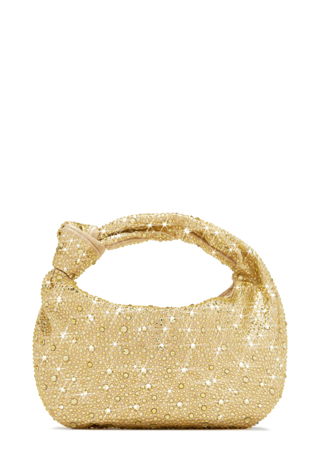 Load image into Gallery viewer, Embellished Gold Bag
