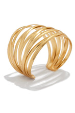 Load image into Gallery viewer, Gold Tone Cuff Bracelet
