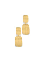Load image into Gallery viewer, Gold Tone Statement Earrings
