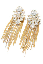 Load image into Gallery viewer, Gold-Tone Embellished Earring
