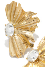 Load image into Gallery viewer, Gold-Tone Holiday Glam Earring
