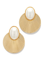 Load image into Gallery viewer, Celia Statement Earring - Gold
