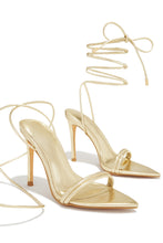 Load image into Gallery viewer, Gold-Tone Single Sole High Heels
