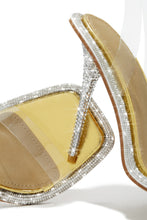 Load image into Gallery viewer, Unforgettable Nights Embellished High Heels - Gold
