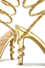 Load image into Gallery viewer, Wrap Around Coil Embellished heels

