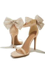 Load image into Gallery viewer, Gold-Tone Single Sole Heels with All-Around Glitter
