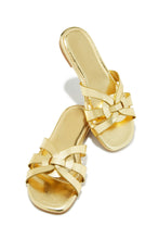 Load image into Gallery viewer, Gold Sandals
