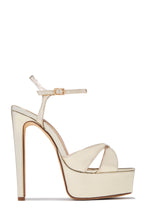 Load image into Gallery viewer, Hot Bombshell Platform High Heels - Gold
